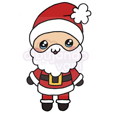 dibujos de navidad kawaii